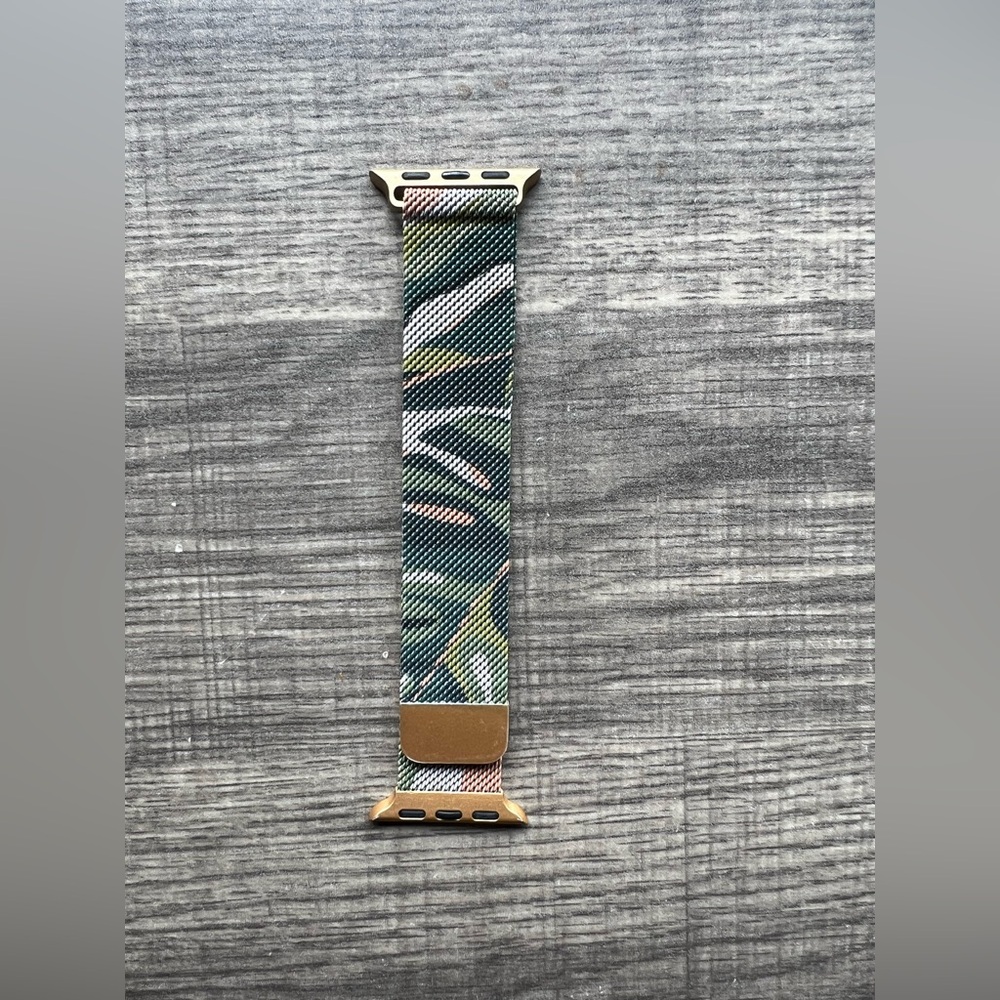 Mesh Metal Watch Band